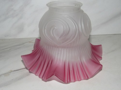 Ancienne tulipe lampe - de,