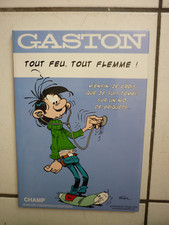 FRANQUIN  ( GASTON  LAGAFFE  )  PLV   A POSER COMPLET DE SES 12 BRIQUETS  2002