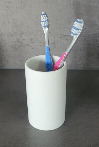 Tube blanc tasse brosse - tasse, de