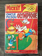 BD le journal de MICKEY n° 847 bis oncle picsou OLYMPIQUE EO de 1968 PARADE