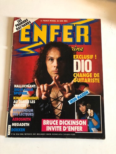 Revue vintage enfer magazine - revue,