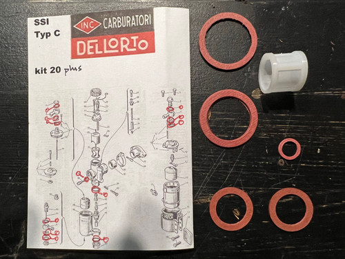 Dellorto gasket set kit20plus