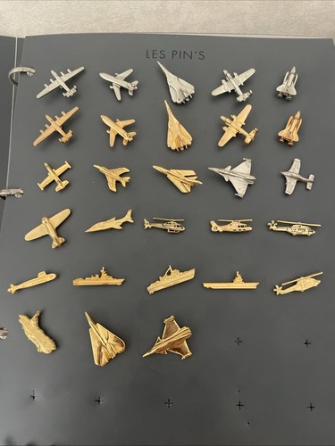 Lot pin avion chasse - avion, de