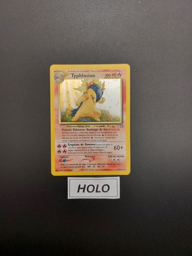 Carte pokémon typhlosion - carte,