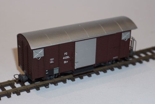 Bemo wagon couvert - bemo, essieux