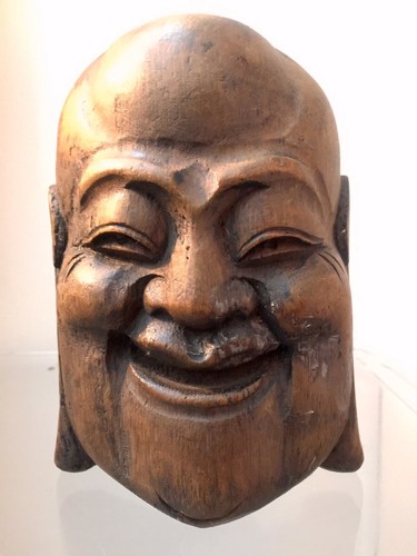 Masque bouddha rieur en - masque, de