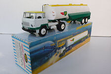 DINKY TOYS TRACTEUR UNIC  BP AIR REF 887  1963/71  BON ÉTAT  BOITE D'ORIGINE 