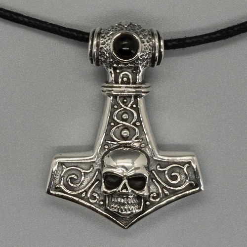 Pendentif crâne marteau - marteau, de