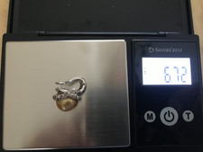 MAUBOUSSIN BOUCLE D'OREILLE PERLE D'OR MON AMOUR DIAMANTS PERLE OR BLANC