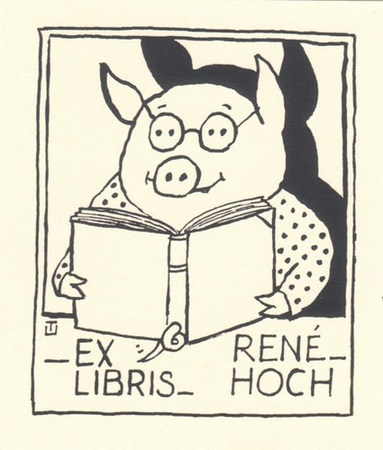 Exlibris parure clissé - exlibris, tomi