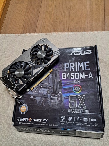Carte mère asus prime b450m - carte,