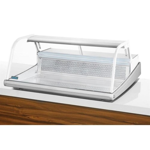 Vitrine inox comptoir - vitrine,