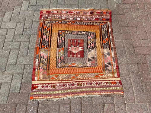 Tapis turc kilim - main, 3