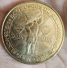 MDP 30 LES ECOMUSEES DU SEL - MÉDAILLE Jeton Touristique 2008 30AMO-S2/08