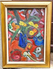 Le pot bleu par Antoine FERRARI 1910-1995