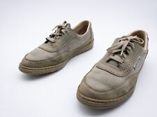 MEPHISTO Chaussures À Lacets Pour Femmes Baskets Beige Taille 41 EU Art 16673-56