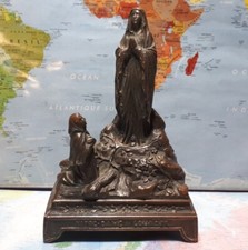 *Boite a Musique "Notre dame de Lourdes l'apparition Ave Maria/ Rare 1919's