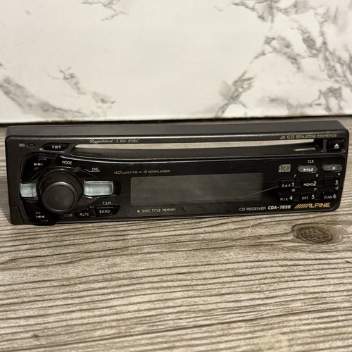 Oem genuine alpine cda 7838 - genuine,