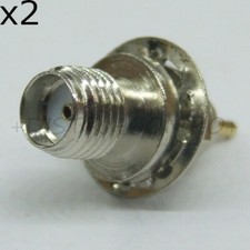 Embase SMA femelle (lot de 2)