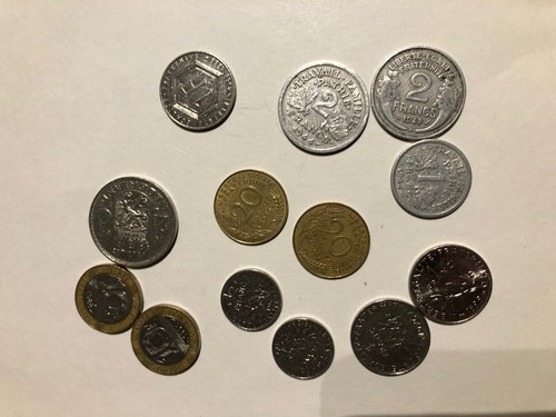 Lot pieces monnaies - lot, de