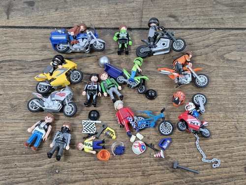 Lot vrac playmobil - lot, moto