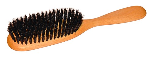 Brosse cheveux avec poils - à,