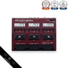 Processeur multi-effets ZOOM B3n pour commutateur de pied LCD de base de labo...
