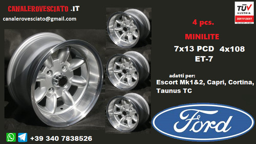 Jantes minilite pouces - jantes,