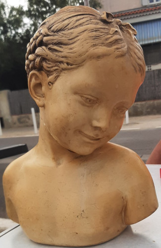 Ancienne sculpture buste - ancienne, la