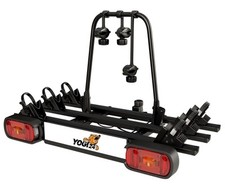 Giro 3 Noir Vélo Rack Cycle Support 3 Motos Remorquage Barre Fixation Avec Bâche