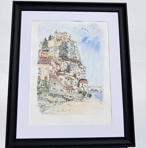 Paysage provence sisteron - paysage, de