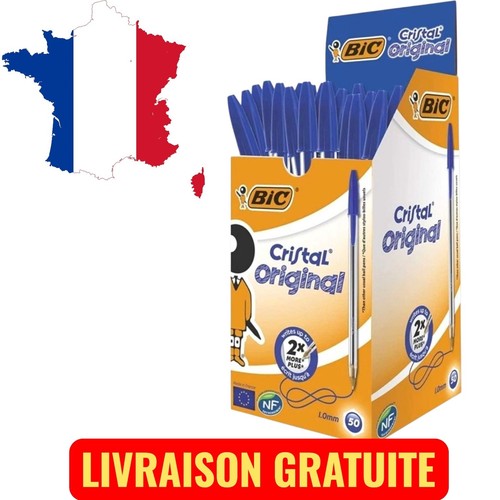Boite stylos bic cristal - de,