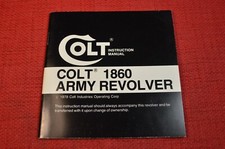 COLT EARLY INSTRUCTION MANUAL