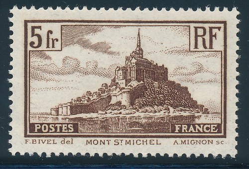 Timbre france 260 type - type, ii