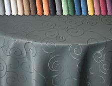 Nappe Rond 160 CM Damassé