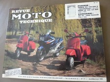 Revue Technique Moto 77 PIAGGIO VESPA PX 125 200 COSA KAWASAKI  ZX10 1000 TOMCAT