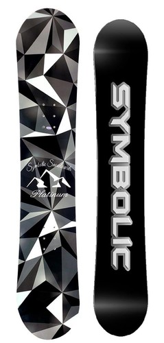Symbolic platinum snowboard - platinum,