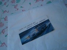 Catalogue voiture  pub auto prospectus  Ford Zodiac MK III