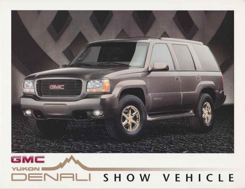 Catalogue brochure gmc yukon - brochure,
