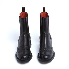 Santoni Bottines Chelsea Noir