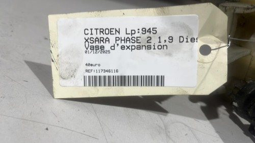 Vase expansion citroen - d'expansion, xsara