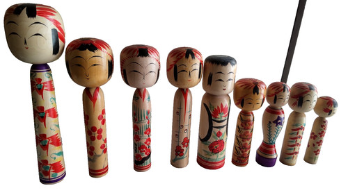 Traditional kokeshi series - traditional,