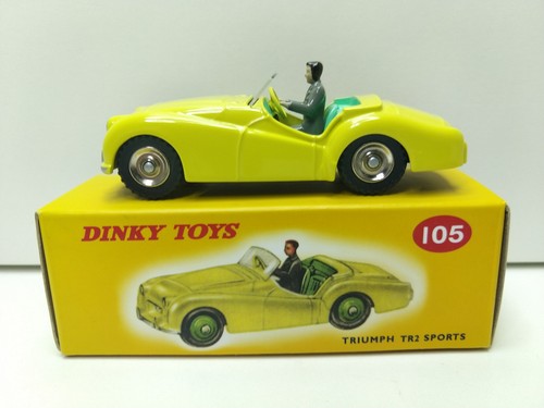 Dinky toys triumph tr2 - toys, (105)