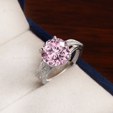 Fin Qualité 10x10 MM Rose