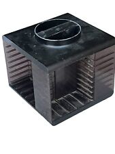 ANCIEN PRÉSENTOIR  TOURNIQUET A CASSETTE K7 AUDIO MAGNÉTOPHONE RANGE PAS DISQUE
