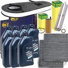 Paquet de Révision Set Filtres+Original BMW 5W30 Huile Adapté pour 5er F10 F11