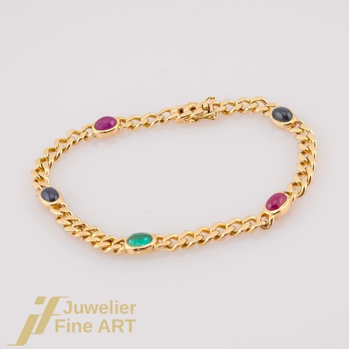 Bracelet rubis émeraude - bracelet,