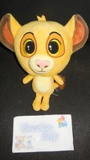 doudou peluche Simba roi lion jaune Cuties grosse tête DISNEY 21cm