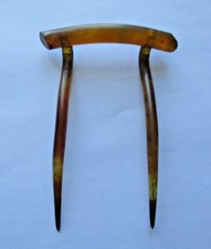 Original peigne à chignon ancien , 2 dents