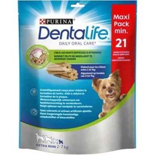 PURINA Dentalife Chien Snack pour l'hygiène buccale, Taille Extra mini